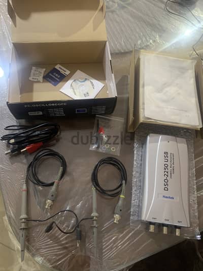 اوسيلوسكوب usb oscilloscope hantek-dso-2250, 2ch, 100MHz