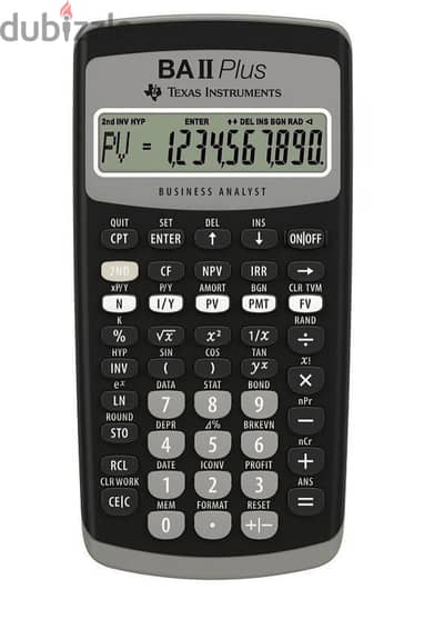 Texas Instruments BA II Plus Financial Calculator