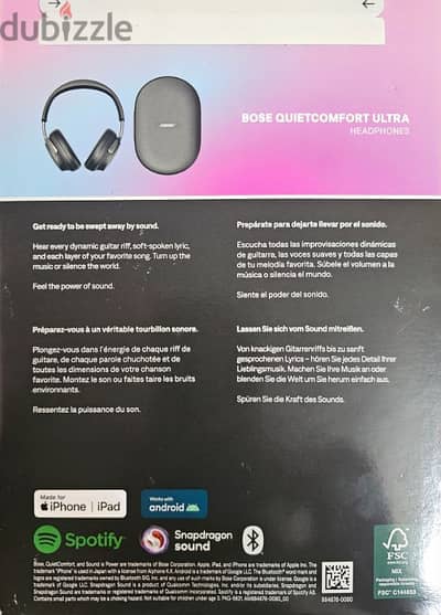 Bose quietcomfort ultra headphones