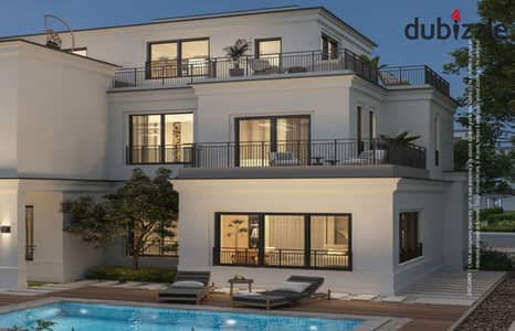Townhouse villa in Naia West Sheikh Zayed, next to Allegria Beverly Hills and The Estates Sodic, and near Arkan Plaza.
