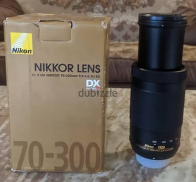 Nikon AF-P DX NIKKOR 70-300mm f/4.5-6.3G ED  عدسة زوم