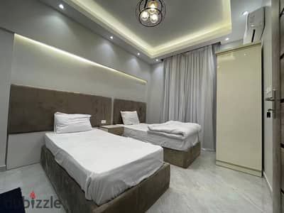 For rent, furnished apartment, the eighth neighborhood, new furniture, prime location