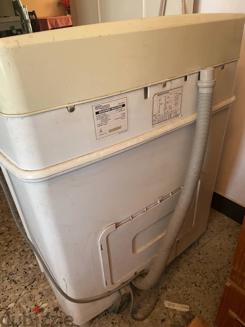 Super general semi automatic washing machine 4