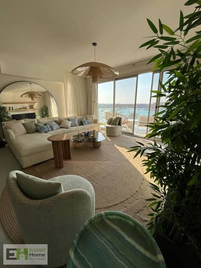 Chalet sea view for rent in Marassi Marina Front