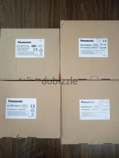 تليفون  سنترال باناسونيك ديجيتال  IP KX-DT 543 KX-NT 511  PANASONIC