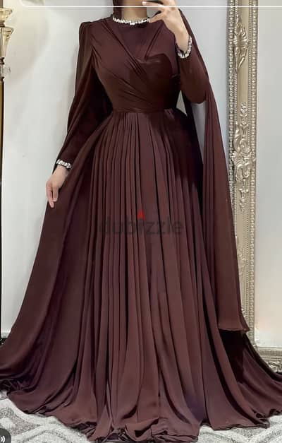فستان اسواريه شيك للمناسبات استعمال مره واحده فقط