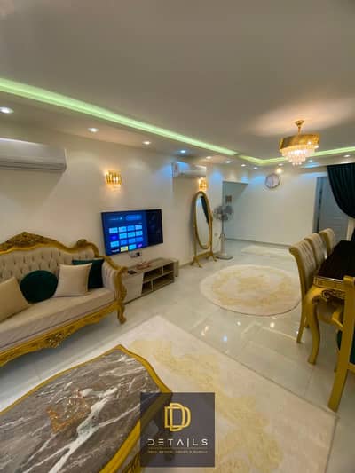 **Apartment for Rent – 165 sqm, Fully Furnished, Super Lux Finishing, 3 Bedrooms, 2 Bathrooms, Fully Air-Conditioned. **