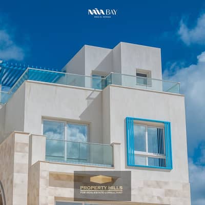 Twin House fully finished immediate receipt in Ras Al Hikmah near the Emirates cities