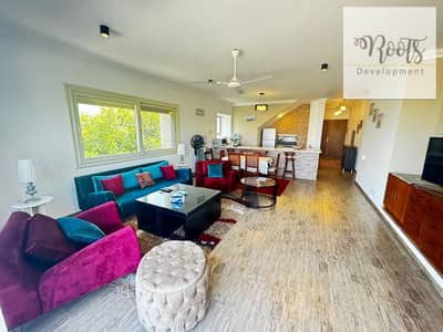 Fully furnished chalet with air conditioning for rent, Lagoon view (minimum rental period 4 days), in a prime location in Hacienda Bay - North Coast
