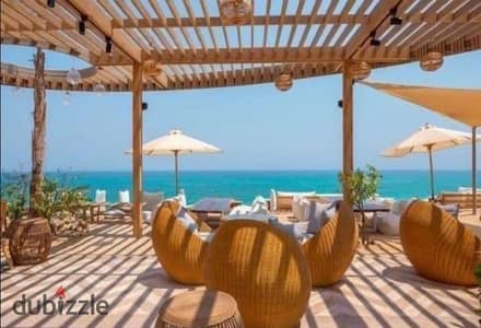 Chalet with a unique view directly on the lagoon with only 5% down payment and installment over 8 years in Sea Shore Hyde Park Compound, North Coast,