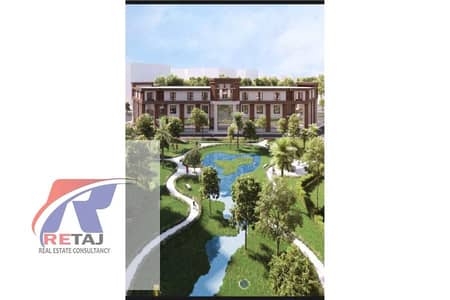 Apartment for sale, immediate occupancy, ground floor with garden in Century City Compound, Fifth Settlement.