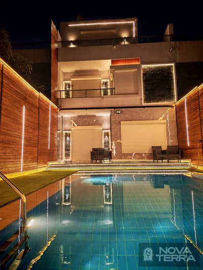 Town villa for sale in Zayed Dunes Ultra Super Lux compound