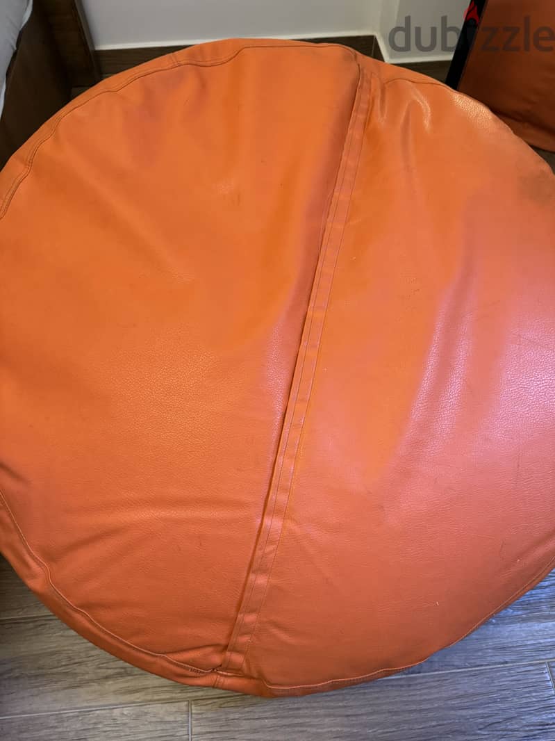 Leather bean bag (sofa) 2