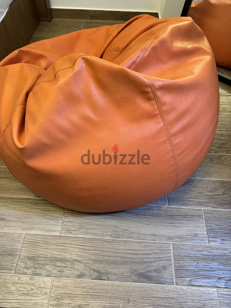 Leather bean bag (sofa) 3