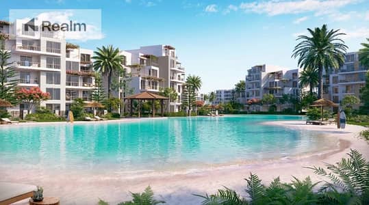 أقساط مريحة على سنوات | استلام مبكر | شاليه بإطلالة مباشرة على اللاجون | تشطيب كامل + تكييفات