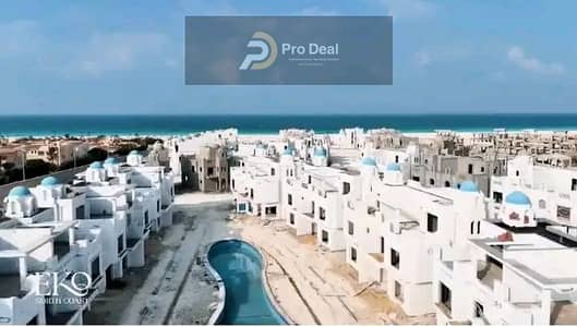 فيلا توين للبيع ايكو مينا الساحل الشمالي الكيلو 79