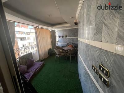 For sale, an apartment of 200 m in a very distinguished location, Dijla, the Leaders Buildings, with super lux finishing and a super lux facade.