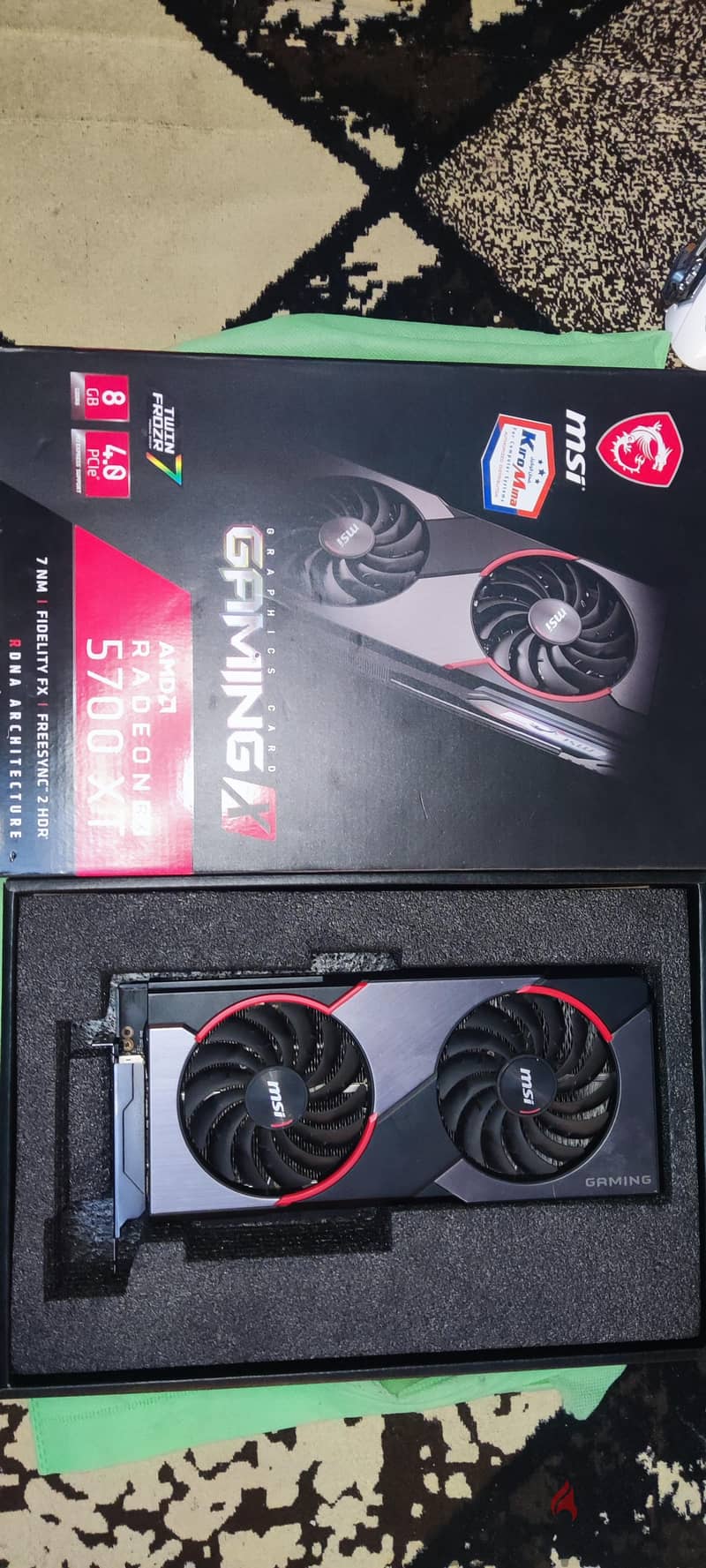 rx 5700xt gaming x 2
