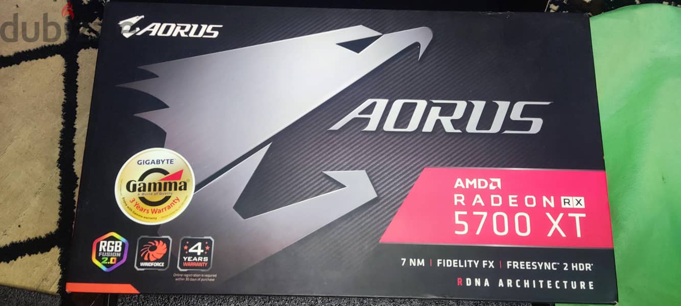 rx 5700xt aorus 2