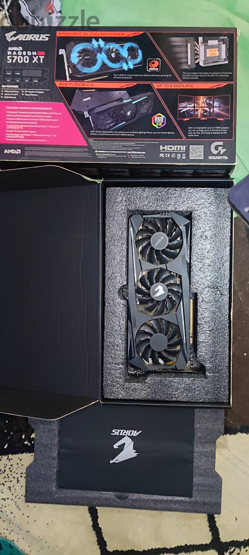 rx 5700xt aorus 9
