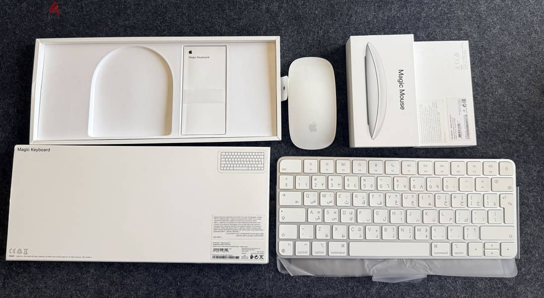 Apple Magic Keyboard & Mouse 2 1