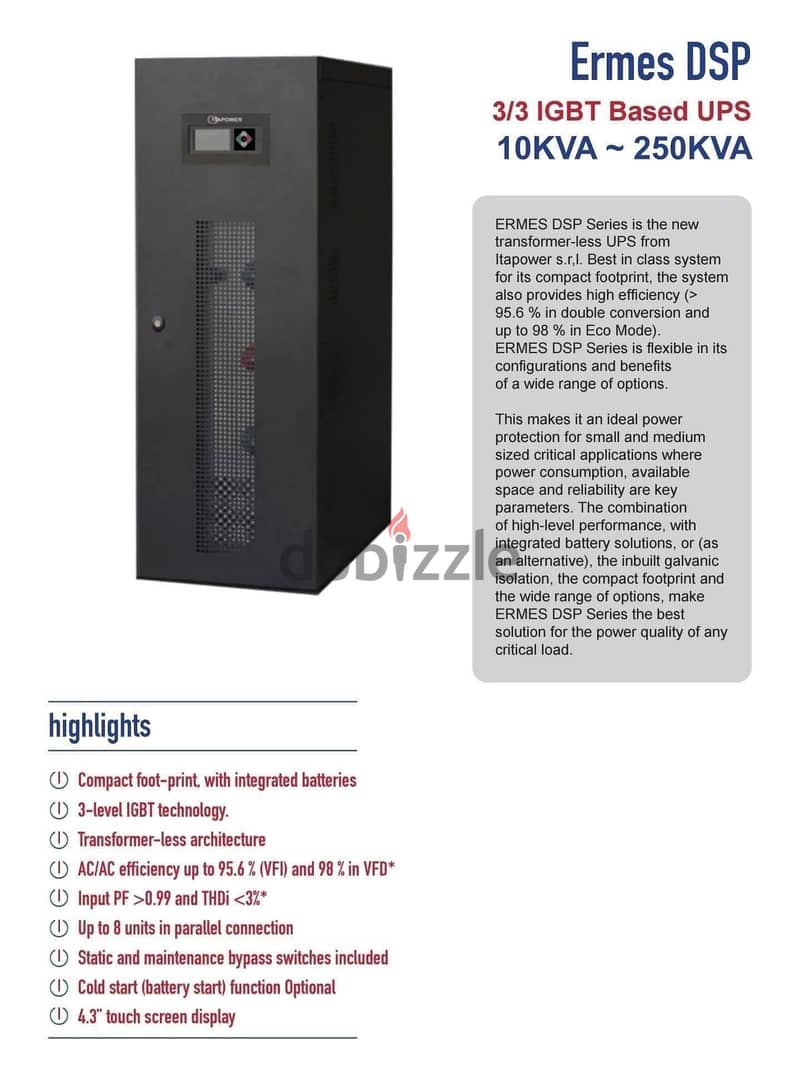 UPS ITAPOWER , APC Schneider , DELTA , META 7
