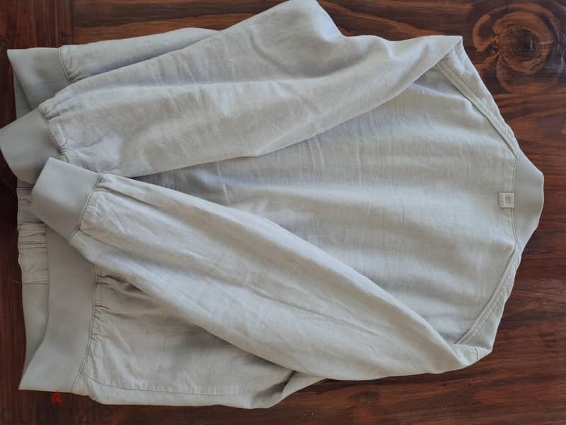 Zara Beige Linen, Size L 1