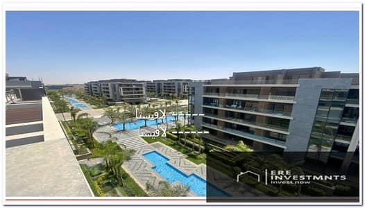 باقل سعر في الماركت  شقه 128م ( ريسيل) استلام فوري في الباتيو اورو لافيستا بالجولدن سكوير - Water feature view