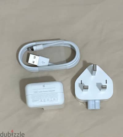 شاحن Apple USB Power Adapter 10W الأصلي + كابل Lightning