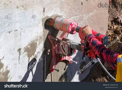 Drill core فتحات كور في الخرسانه