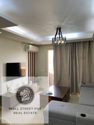 furnished apartment for rent in madinaty 96m 3 bedrooms wide garden view