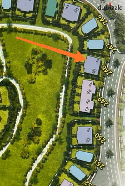 Twin house villa (Model E3) for sale in Madinaty, Group 25; wide garden view. Priced below the developer's rate (35 million) with the lowest premium.