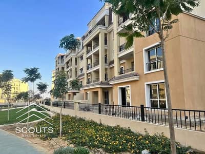 155m 3BR Apartment for Sale in Mostkbal city  New Cairo. Best phase, open villa & landscape view, near services, best market price.