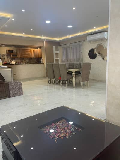 Furnished apartment for rent in Degla Maadi 3 rooms
