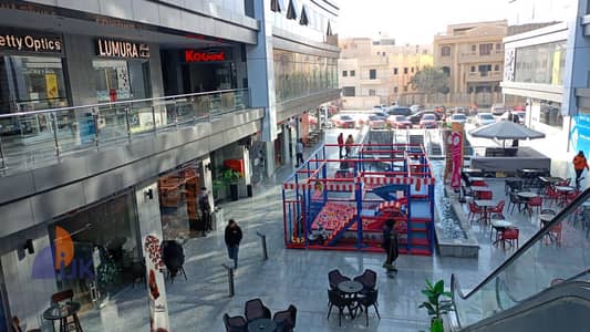 Commercial shop for sale, ready for immediate occupancy, currently rented for 94,400 EGP per month, in the heart of Fifth Settlement, Yasmin Villas ar