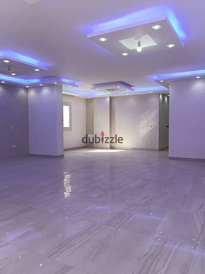 Apartment for rent 210m in the first area branching off Ismail Qabbani and near Genina Mall and Abbas Al-Akkad