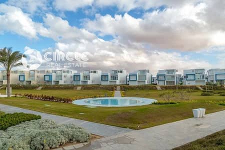 شاليه ١٨٠م مفروش بالكامل على اللاجون مباشرة للإيجار في فوكا باي Fouka Bay الساحل الشمالي بالقرب من هاسيندا باي Hacienda Bay