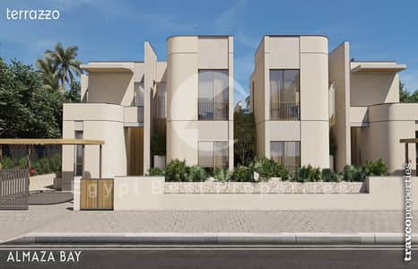 DOUBLE VIEW SEA & LAGOON CHALET 3 BDR FOR SALE AT ALMAZA BAY SIDI HENEISH WITH INSTALMENT UP TO 7 YEARS