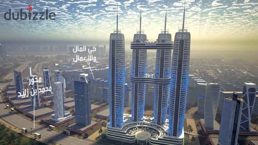 Office for sale in Nile Business City – New Administrative Capital Old reservation Full ownership