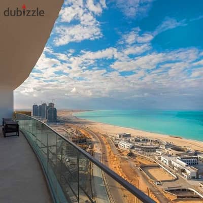Apartment for sale: 217 m² with immediate availability, fully finished with VIP air conditioning, offering a full sea view and a double view in the Al
