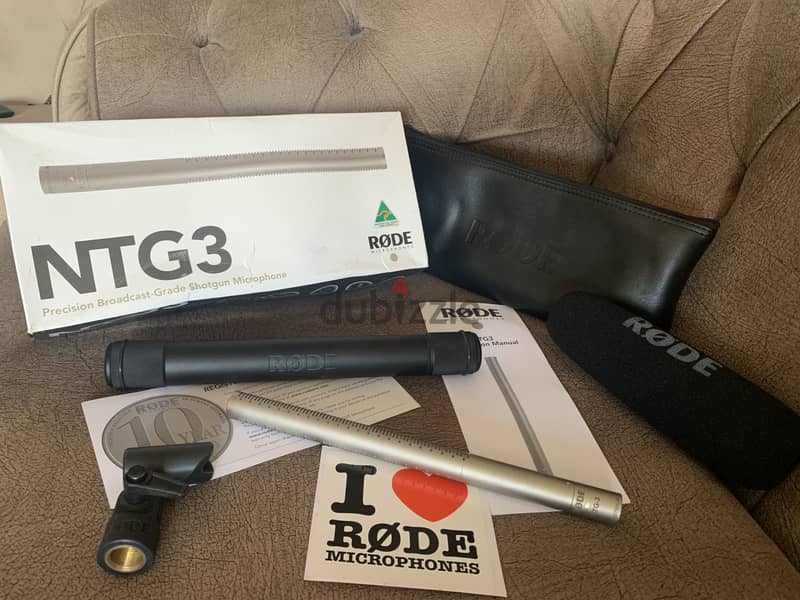 RODE NTG3 Shotgun Microphone ( New ) 1