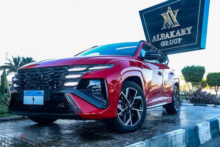 هيونداي توسان 2025 هيونداي -  توسان 2025  N line  1.6 Turbo  4x4  دفع