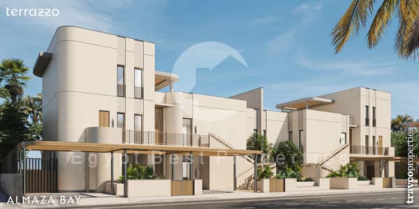 LAGOON VIEW VILLA FULLY FINISHED FOR SALE AT ALMAZA BAY WITH LONGEST PAYMENT PLAN SIDI HENEISH
