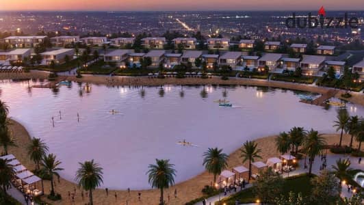 شقة 190م فيو كريستال لاجوون بتسهيلات حتى 10 سنوات بجانب بpalm hills