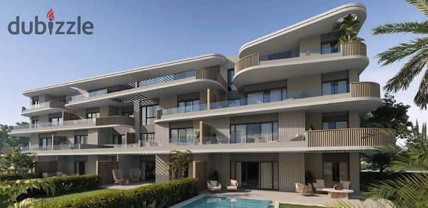 شقة 190م  بغرفة ناني و حديقة كبيرة  فيو لاجوون بتسهيلات حتى 10 سنوات بجانب بpalm hills
