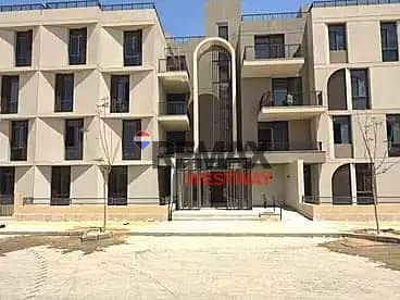 Ground floor apartment for sale in VYE compound, view of the villas, Sheikh Zayed