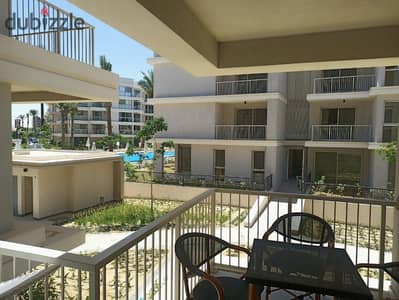 Luxury studio for rent in Marassi pool view
