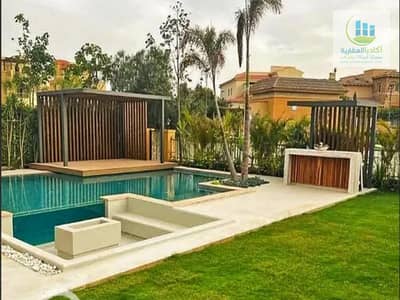 Finished With Pool Villa 400m- Townhouse 6 Bed On Landscape In Katameya Gardens Near AUC Mivida Emaar Mountain View Exicteive Hyde Park Katameia Dunes