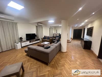  For Rent – Elevated Ground Floor | Sarayat El Maadi  Ideal for Residential Living, Companies & Embassies  Fully furnished apartment.