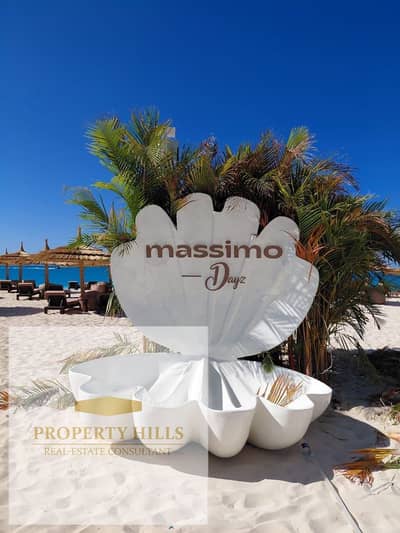 -متشطبة بالتكييفات والفرش اميز فيلا دايركت sea view علي شاطئ الساحل داخل مارينا 5 • استلام فووري عالمفتاح